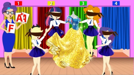 艾达琪把裙子拿走了，她拿的是谁的裙子呢？小马国女孩游戏