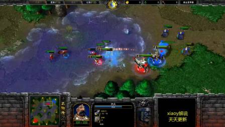 巨大优势了 魔兽争霸xiaoy解说黄金联赛决赛infi th000