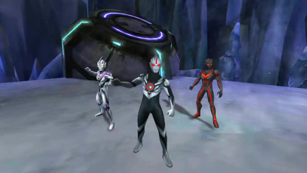 奥特曼传奇英雄：暗黑欧布VS铠甲奥特曼！黑暗圣剑对战帕拉吉之盾