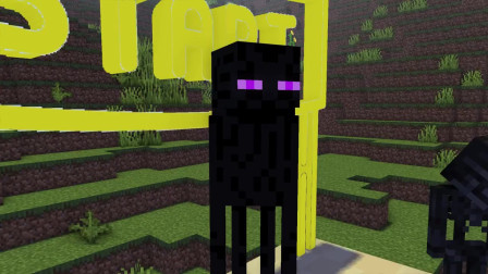 Minecraft动画：怪物学院 射箭挑战