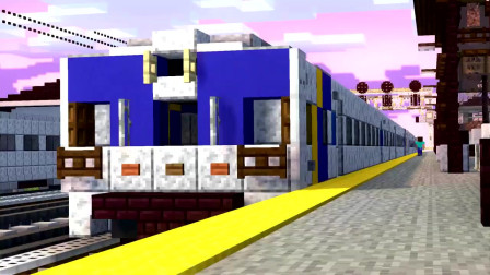 Minecraft动画：皇后村火车站