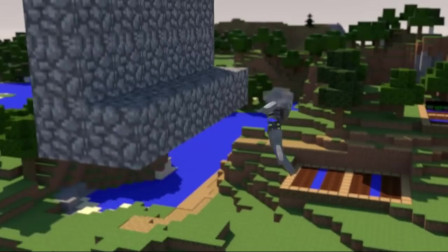 Minecraft动画：如何消灭一只骷髅