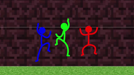 Minecraft动画：火柴人VS我的世界 钻石之战