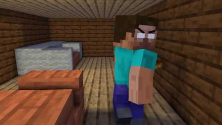 Minecraft动画《躲猫猫》，凋零骷髅坑了小僵尸！