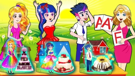 阿坤骑着自行车载紫悦，艾达奇为什么要生气呢？小马国女孩游戏