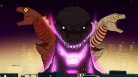 哥斯拉进化比较！