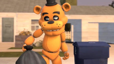 玩具熊弗雷迪遇到了假的机械熊熊！