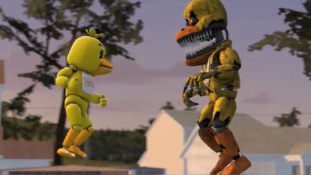 假的小鸡卡其PK真的小鸡卡其，弗雷迪都看见了！