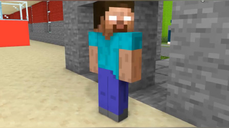 斯蒂夫带领同伴参观黄金展，结果遇到劫匪！