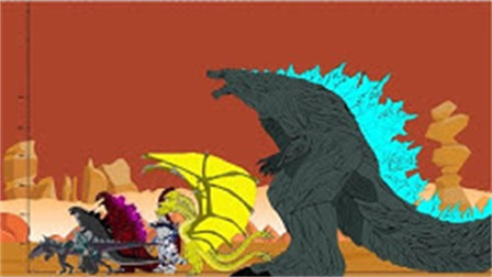 哥斯拉动画进化史！