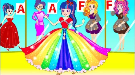 阿坤用水管假装下雨 紫悦想到什么办法对付他呢？小马国女孩游戏