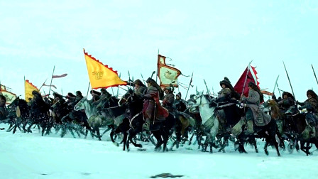 蒙古骑兵大战俄罗斯军团，在城堡下惨烈厮，场面宏大震撼人心
