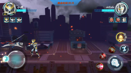 奥特曼格斗超人：煜坤泰嘉1V3秒杀暗黑奥特曼和疾风欧布