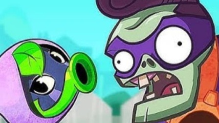 植物大战僵尸：植物们观看僵尸弹吉他奏琴！