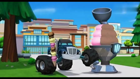 旋风战车队全集：克莱塞把冰淇淋制造机压的太快，给大家造成麻烦