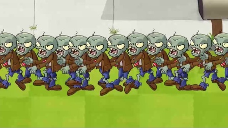 植物大战僵尸：冬瓜抵挡不住了，白菜来帮忙
