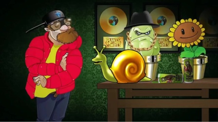 植物大战僵尸：僵尸在开心的跳舞！