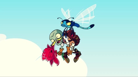 植物大战僵尸：小僵尸抓走了植物