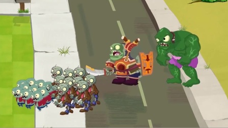 植物大战僵尸：小植物复制出许多僵尸