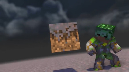 僵尸和僵尸猪人和末影人穿越黑暗城堡救斯蒂夫！