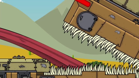 坦克动画：坦克后退