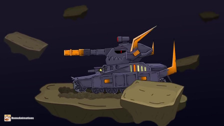 坦克动画：坦克冲出来了