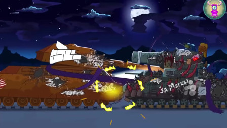 坦克动画：坦克被敌人折磨的很痛苦
