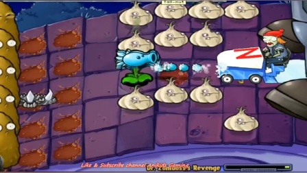 植物大战僵尸：大蒜把僵尸熏得够呛