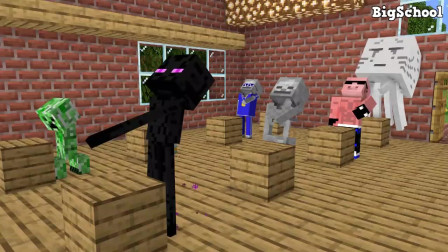 趣味动画：小怪物上课