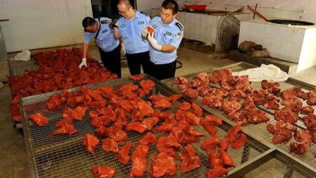 假牛肉是如何制造出来的？看看加工过程，网友：这谁敢吃