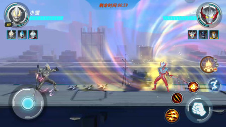 奥特曼格斗超人：贝利亚VS泰嘉三重斯特利姆！终极战斗仪秒杀泰嘉