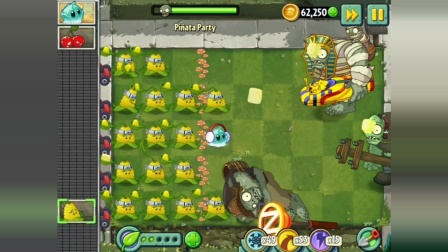 植物大战僵尸：玉米齐力打败僵尸！