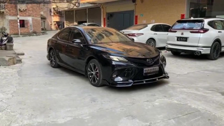 丰田八代凯美瑞锋尚版，黑武士升级装备