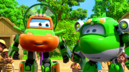 超级飞侠第六季凯琳娜遇到风暴怎样处理的？