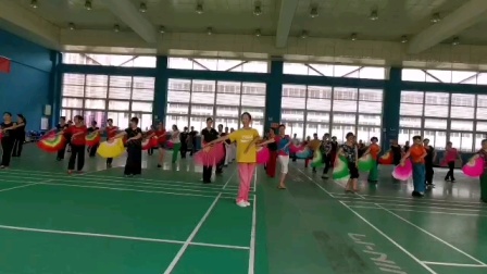 2020年福建福州第八套健身秧歌培训班薛晓莉老师示范