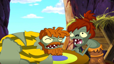 植物大战僵尸2第一季小僵尸扮恐龙怎样迷惑植物的呢？ 植物冒险疯狂的戴夫