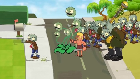 植物大战僵尸：葵花变成多头葵花，消灭掉所有僵尸