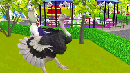 趣味动画：可爱的大猩猩