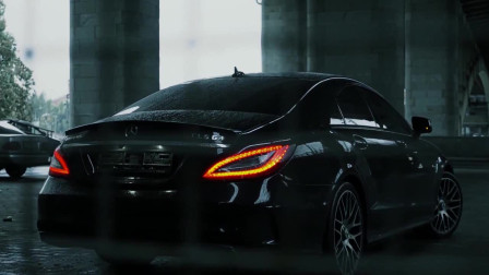 奔驰S63，这妖艳的车屁股，美