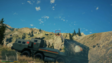 GTA5：发现武装分子直升机，直接四发战斧导弹打过去！