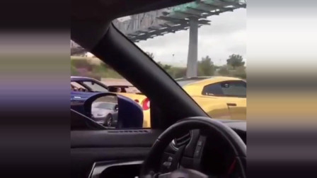 当GTR在路上发现你试图超车时