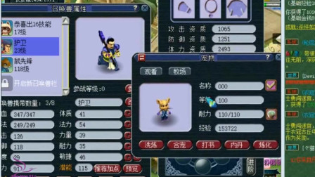 梦幻西游：老王竟然合出了10技能护卫，可惜了这成长