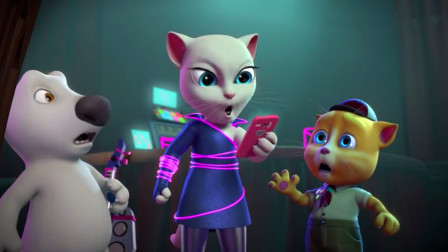 汤姆猫和安吉拉 安吉拉被谁抢走了呢？会说话的汤姆猫家族 英雄小队