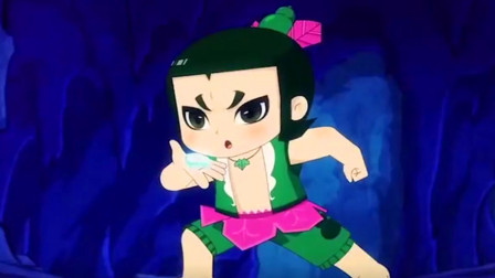 葫芦娃2水淹妖洞蛙精如何逃脱的？新葫芦兄弟2葫芦小金刚