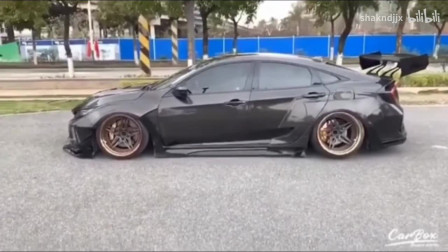 思域黑武士改装