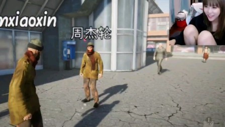 周姐获得激光笔，杰轮和小星玩嗨了。