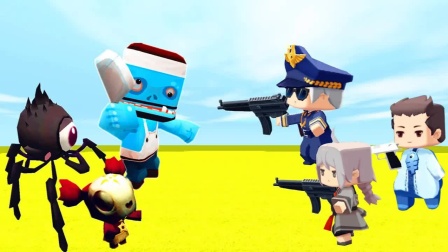 【木鱼】迷你世界，面对大量的丧尸，他们能全身而退吗？