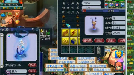 梦幻西游：老王帮新区玩家打造8技能月影仙，亏钱也要全红真土豪