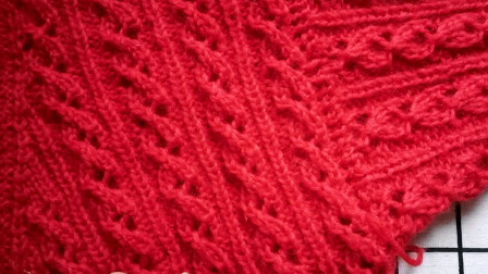 网红毛衣衣边的缝合教程，新手可以学会，适合棒针手工编织毛衣图解视频