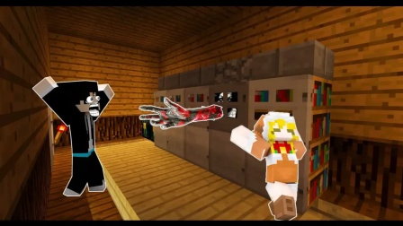 【木鱼】我的世界在二楼走廊调查线索，突然一只血手伸出来